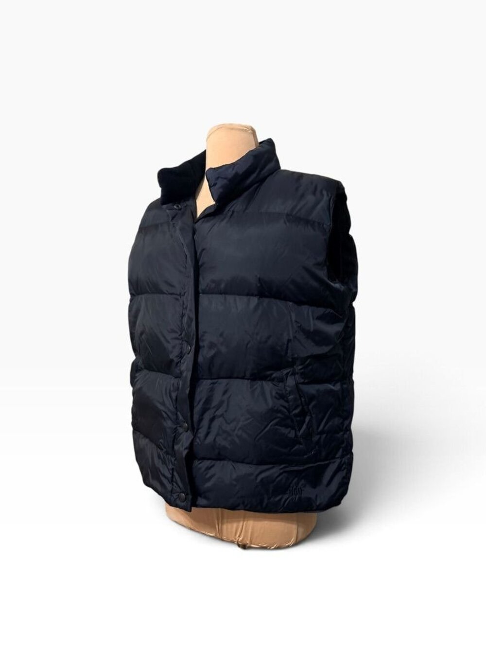 Cabela's Men's Down Puffer Vest Large Black 600 Fill EUC Outdoor Winter Hunting
